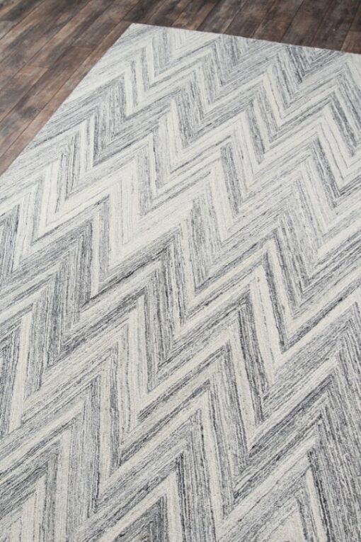 Grey Flatweave Area Rug