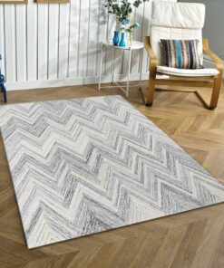 Grey Flatweave Area Rug