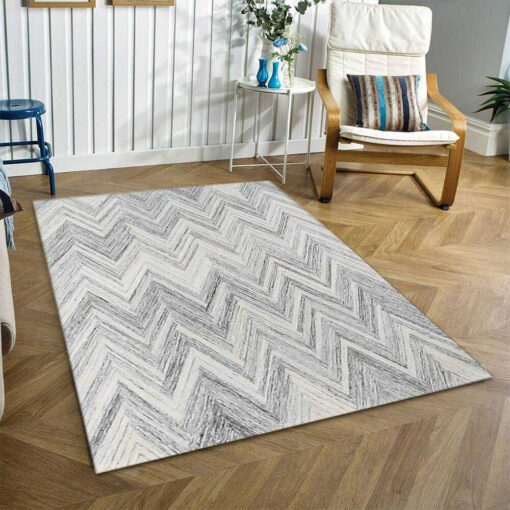 Grey Flatweave Area Rug