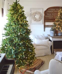 7.5′ King Fraser Fir Quick-Shape Artificial Christmas Tree Unlit