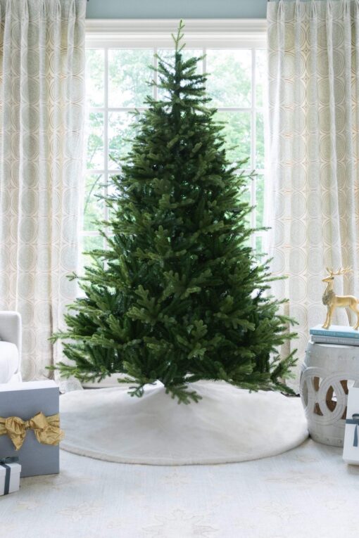 7.5′ Scarlet Fir Artificial Christmas Tree Unlit