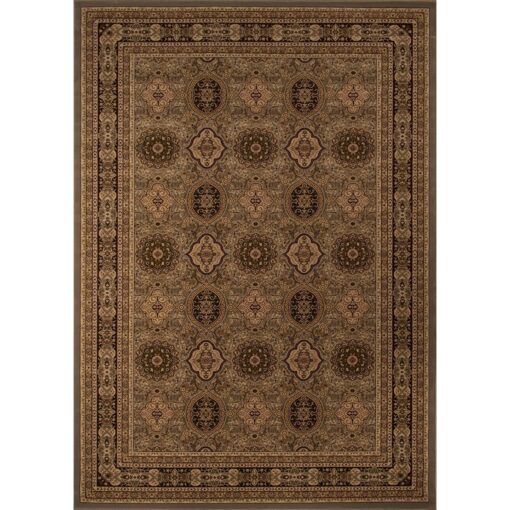 Brown Boho Area Rug