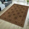 Brown Boho chic Area Rug