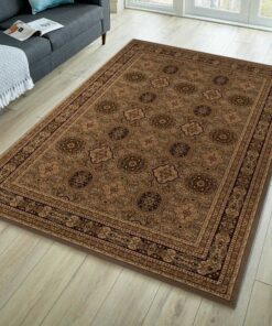 Brown Boho chic Area Rug