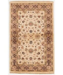 Brown Ivory Ziegler Area Rug