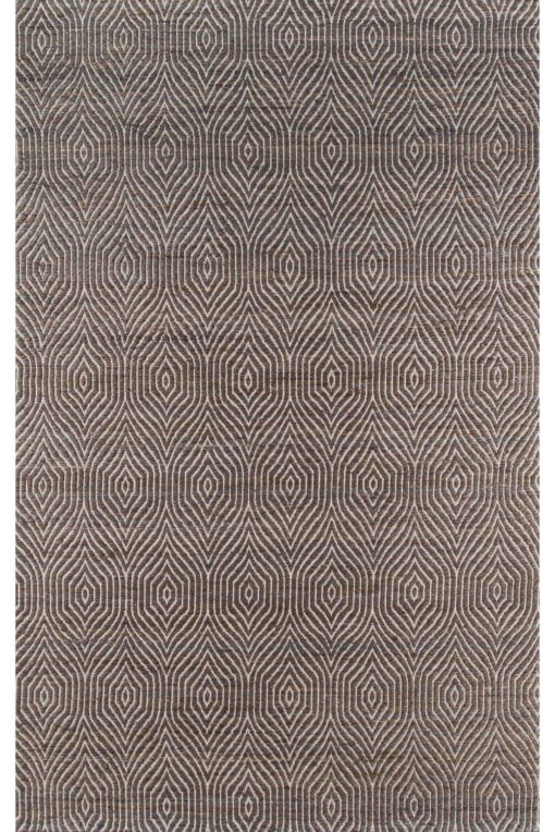 Grey Geometric Area Chic Rug