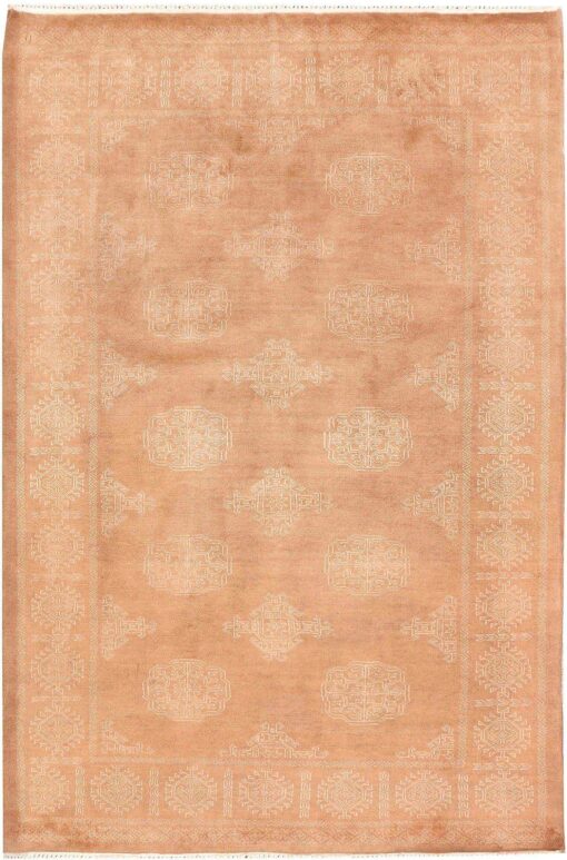 Ivory Bokhara Area chic Rug