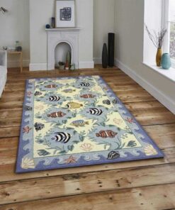 Multi-Color Coastal Area Rug