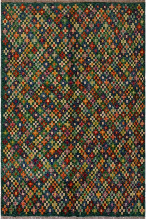 Multi-color Baluchi Area Rug