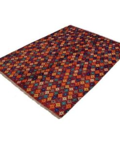 Red Baluchi Area chic Rug