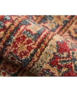 Red Southwestern chic Area Rug