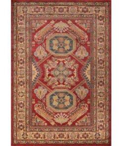 traditional Red Southwestern Area Rug